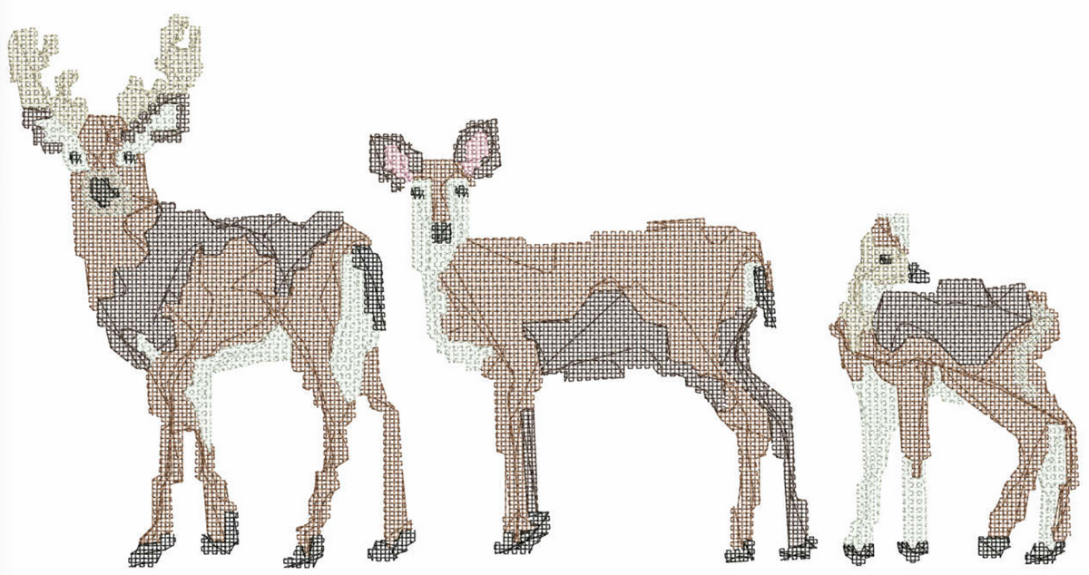 Deer Trio